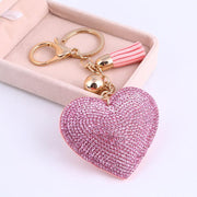 Romantic Heart Jewelry Keychain