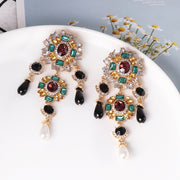 Retro earrings long ear accessories trendy accessories