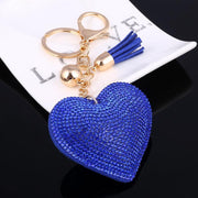 Romantic Heart Jewelry Keychain