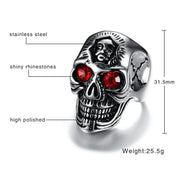 Skeleton Rings Halloween Jewelry