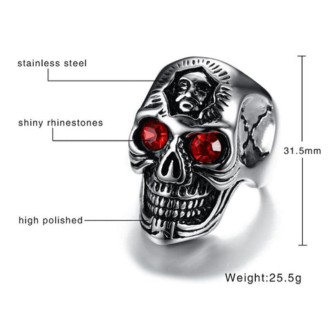 Skeleton Rings Halloween Jewelry