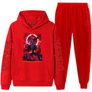 Bersek Sword Legend Couple Sweater Pants Hoodie Set for Men and Women