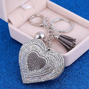 Romantic Heart Jewelry Keychain