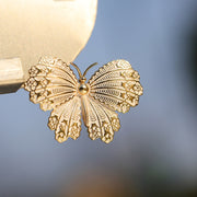 Enamel butterfly brooch jewelry