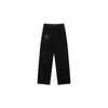 Full range of cross leather label washed jeans couple street baggy denim pants